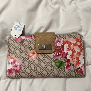 Floral wallet